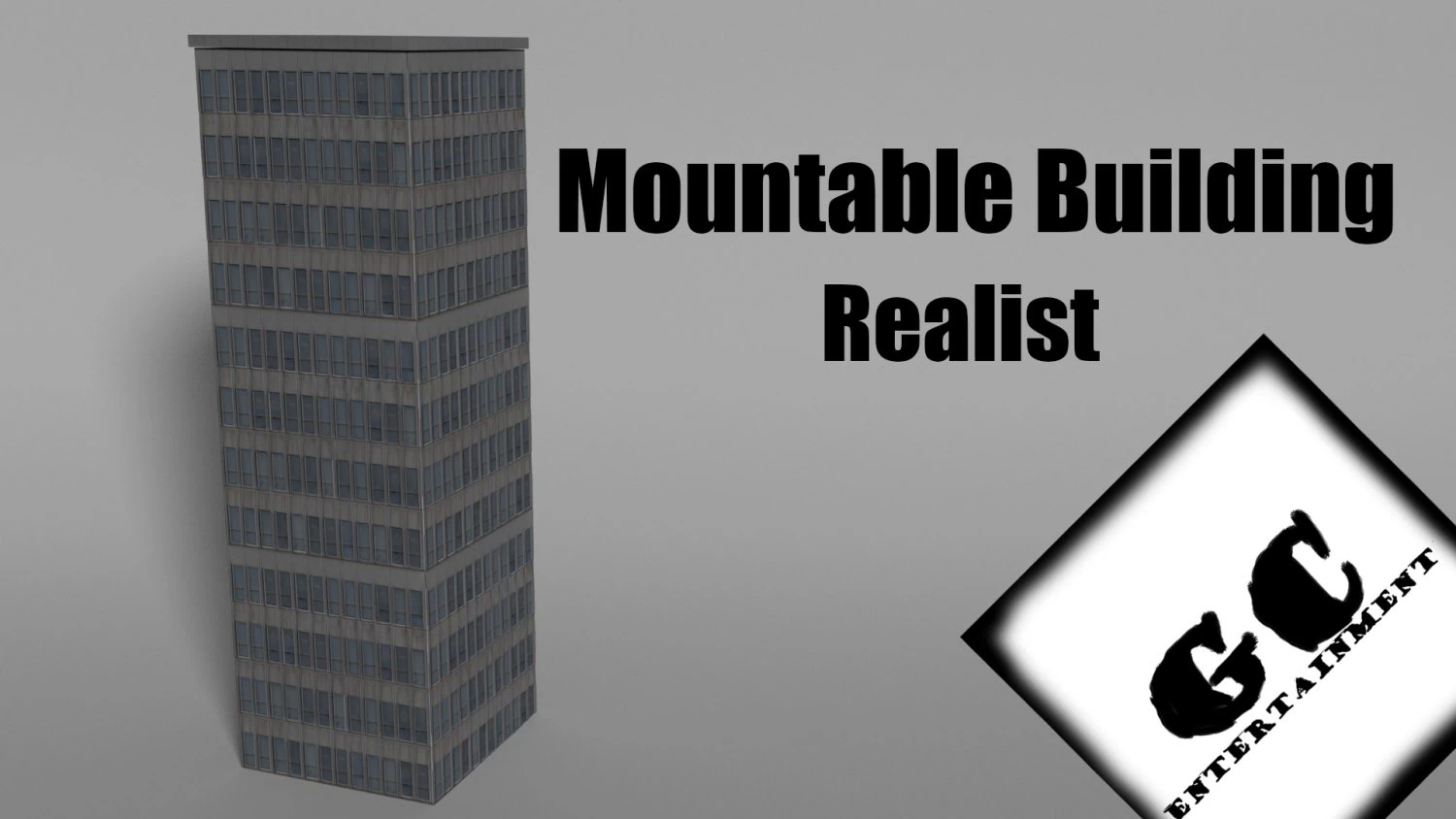 mountable building 3D Model .c4d .max .obj .3ds .fbx .stl .blend 