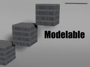 mountable building 3D Model