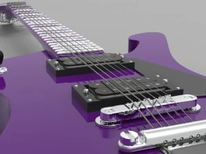 guitar ibanez ps120 3D Model