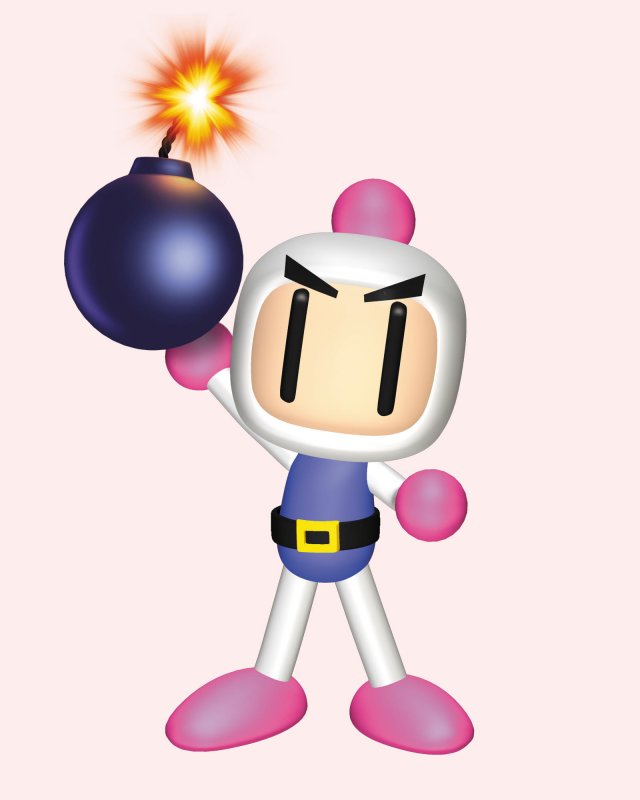 bomberman 3D Model .c4d .max .obj .3ds .fbx .stl .blend 