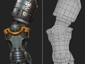 armor arm 3D Model