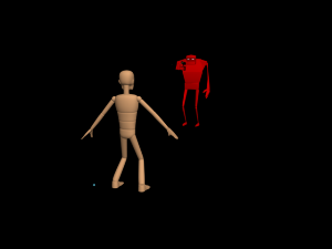 shooting animation 3D Model