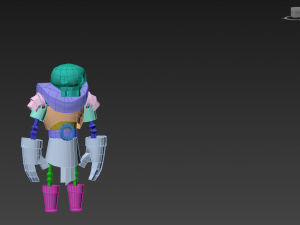 warrior skeleton 3D Model