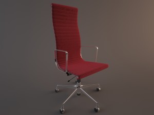modern chair 3D मॉडल