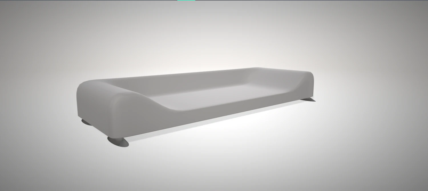 couch 3D Model .c4d .max .obj .3ds .fbx .stl .blend 