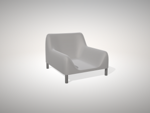 seat 3D 模型