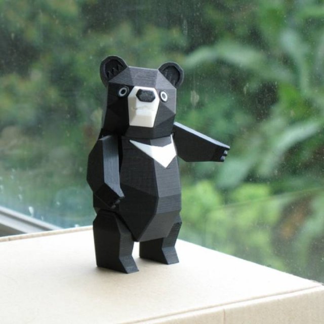 bear 3D Model .c4d .max .obj .3ds .fbx .stl .blend 