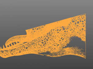t rex head trophy 3D Принт Модель