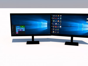 monitor display screen 3Dモデル