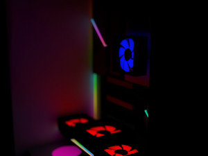 gaming pc low poly 3D Модель