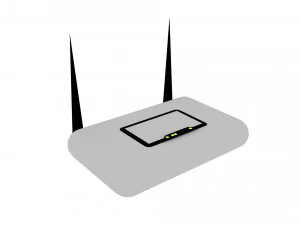 router 3D Model
