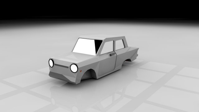 zaz 968- 3a3 968 3D 模型 .c4d .max .obj .3ds .fbx .stl .blend 