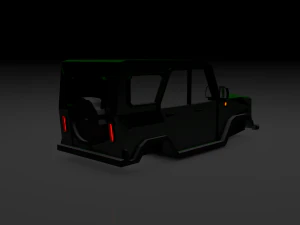 uaz 469-ya3 469 3D Model