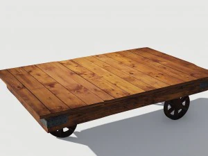 커피 테이블 3D 모델