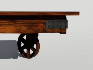 coffe table 3D-Modell