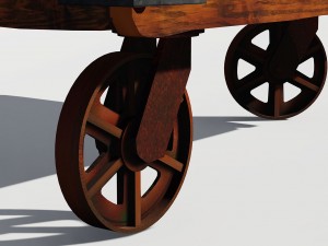 coffe table 3D-Modell