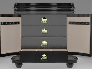 jewelry box 3D मॉडल