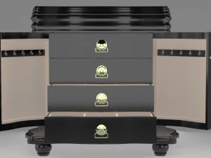 caixa de joias Modelo 3D