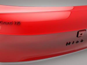 car backside 3Dモデル