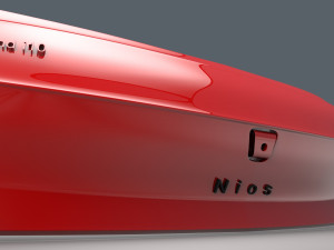 car backside 3Dモデル