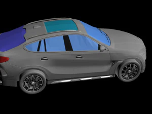 bmw x6 Modelo 3D