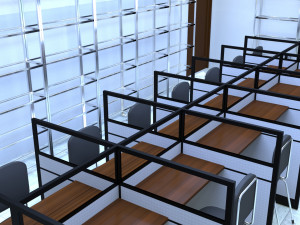 library 3D Model