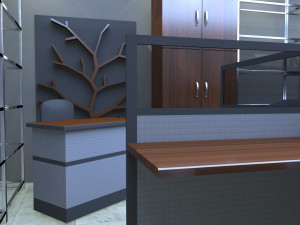 library 3D Model