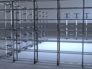 library 3D Model