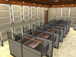 library 3D Model