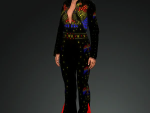 mulher Modelo 3D