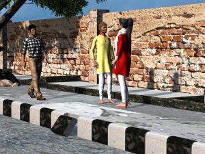 mulher Modelo 3D