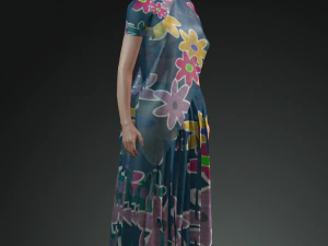 mulher Modelo 3D