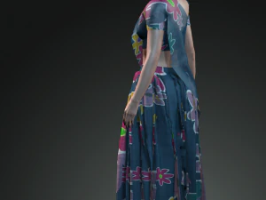 mulher Modelo 3D
