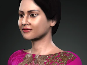mulher Modelo 3D