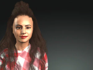 mulher Modelo 3D