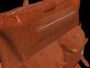 Leather Bag Modelo 3D