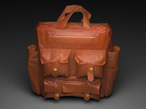 Leather Bag Modelo 3D