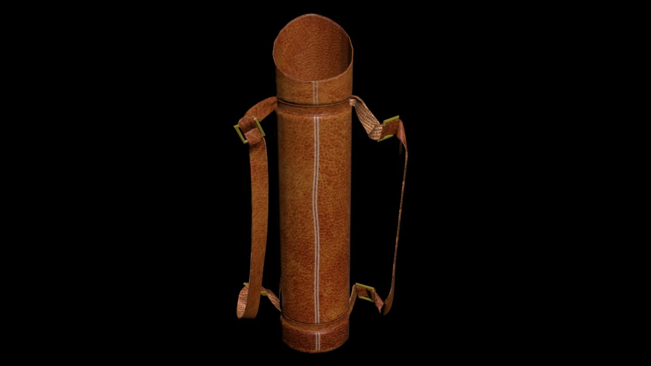 Leather Arrow 3D Model .c4d .max .obj .3ds .fbx .stl .blend 