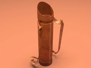Leather Arrow 3D Model