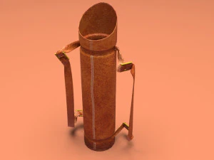 Leather Arrow 3D Model