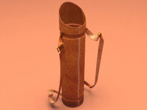 Leather Arrow 3D Model