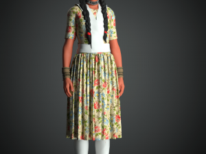 Child Character Modelo 3D