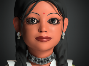 Child Character Modelo 3D