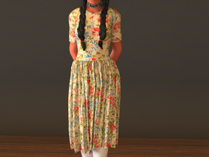 Child Character Modelo 3D