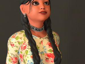 Child Character Modelo 3D