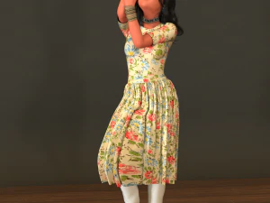 Child Character 3D Model