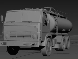 カマズをパックする 3Dモデル