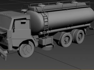 カマズをパックする 3Dモデル