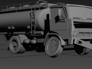 pack kamaz Modelo 3D