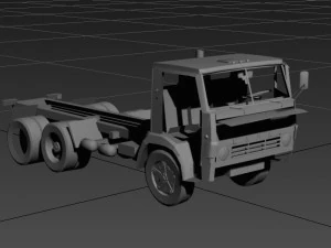 カマズをパックする 3Dモデル